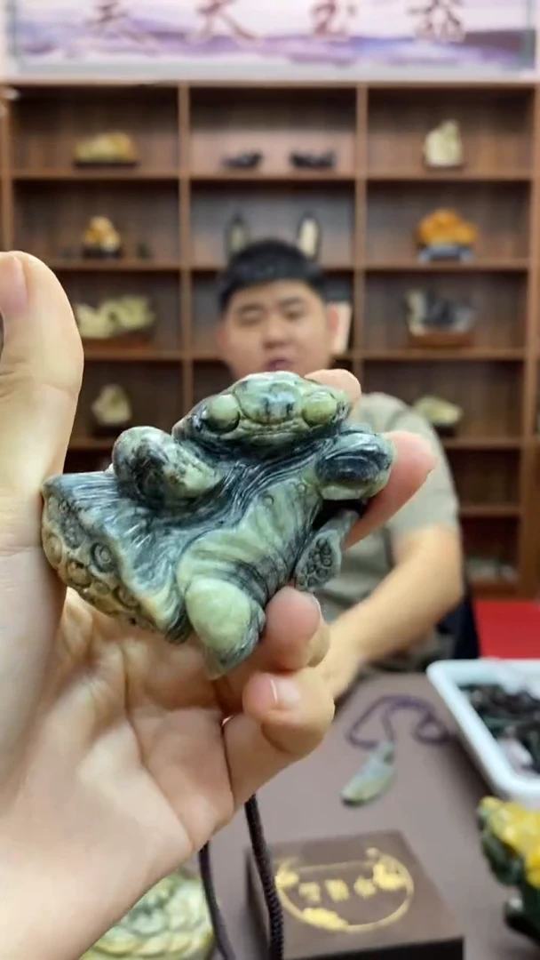 【闪购商品】岫岩河磨玉（透闪石质玉）手把未镶嵌手把