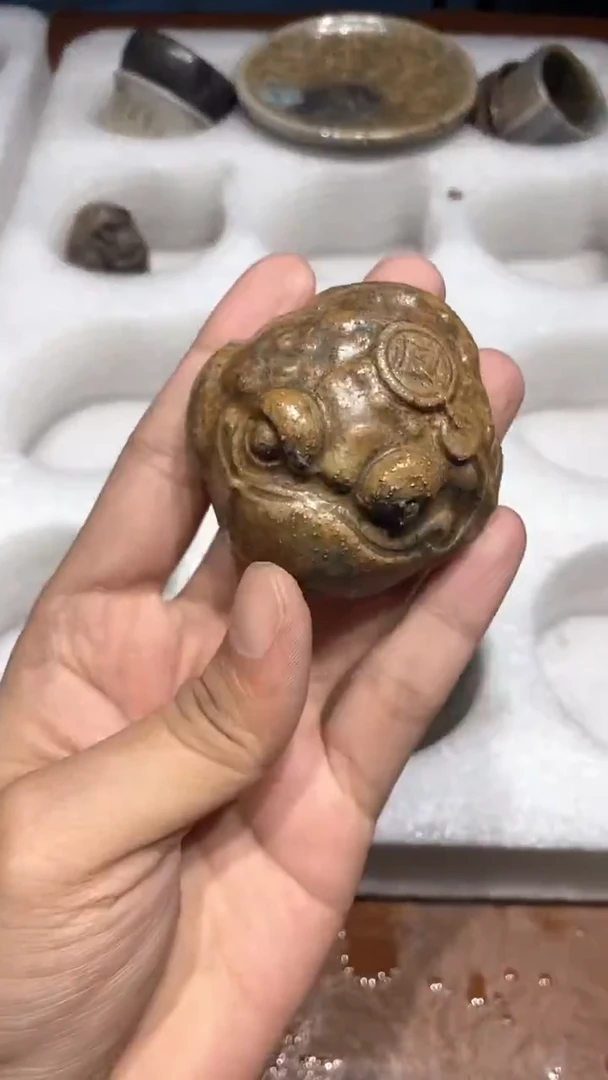 奢瓷/瑞寅柴烧茶器（摆件）943