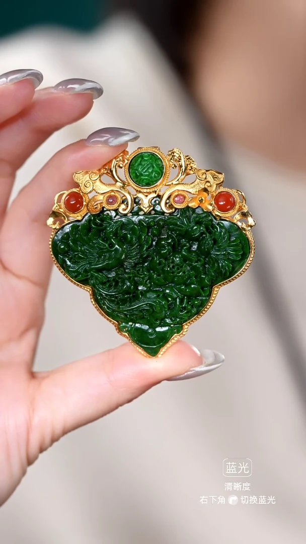 颈饰未镶嵌翡翠吊坠46