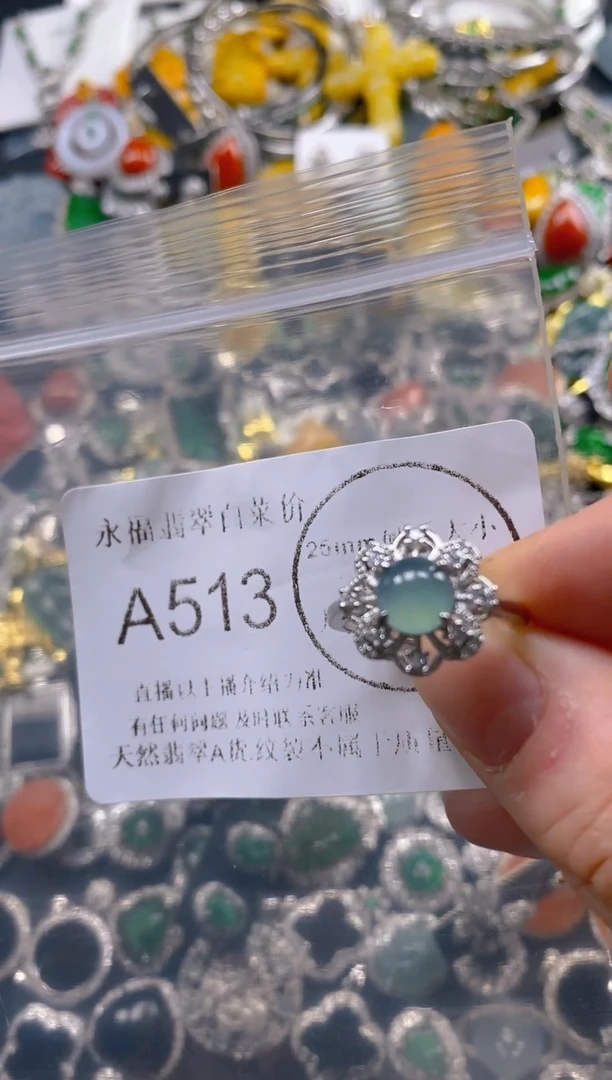 翡翠未镶嵌吊坠(不含链)513