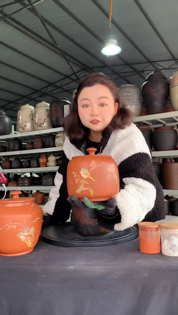 【闪购商品】罐特价复烧彩填散茶罐