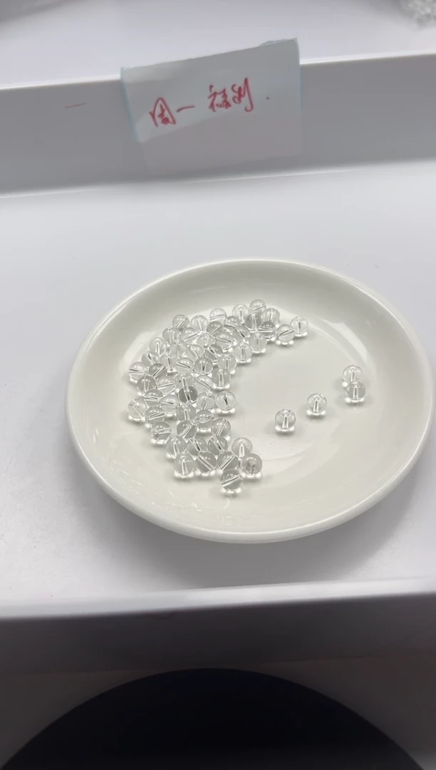 未镶嵌颈饰水晶w928白水晶6mm*50颗