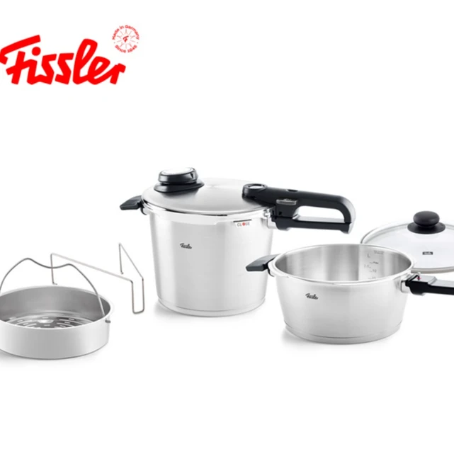 德国Fissler/菲仕乐全进口皇家璀璨3.5L+6L套组高速快锅压力锅