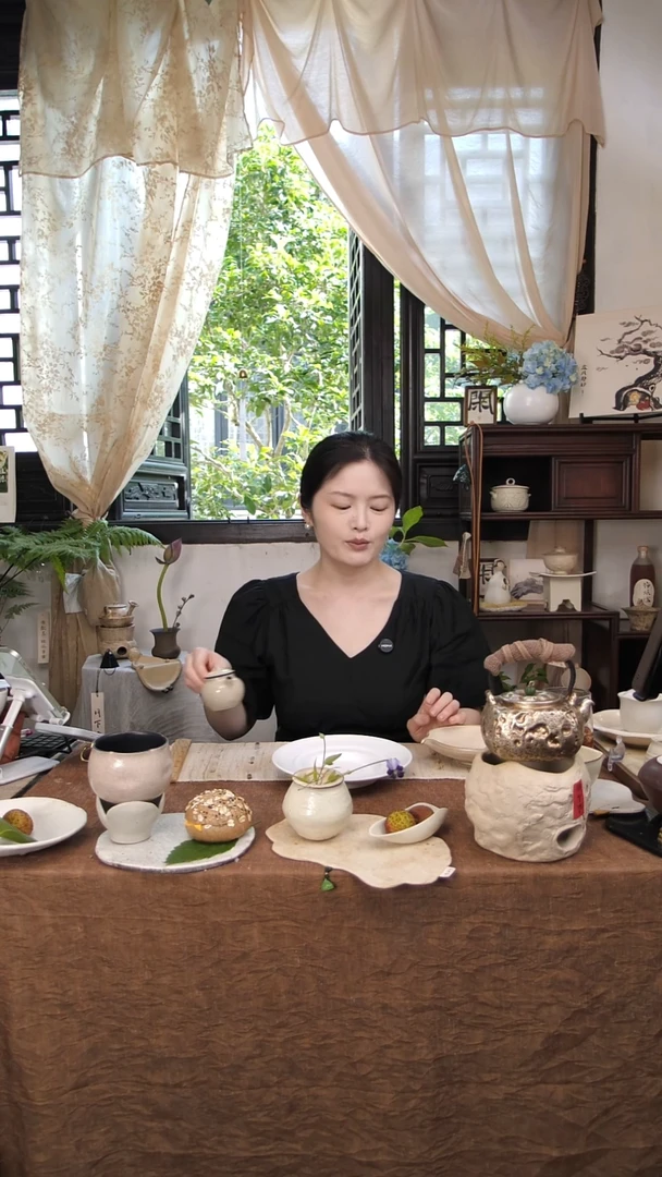 陶@@自在雪球白壶承ZZS00308