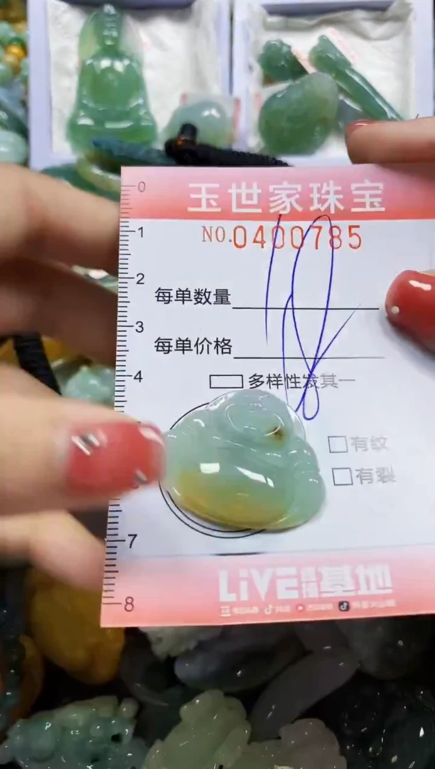 颈饰未镶嵌翡翠闪购0400785