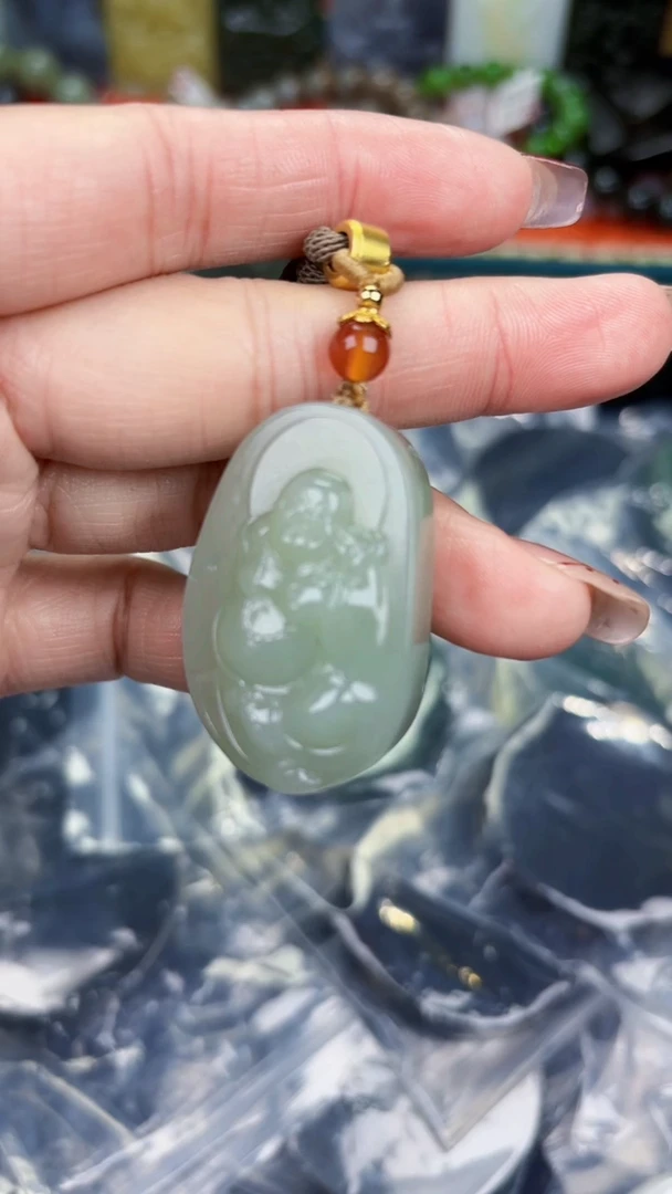 颈饰未镶嵌和田玉和田玉