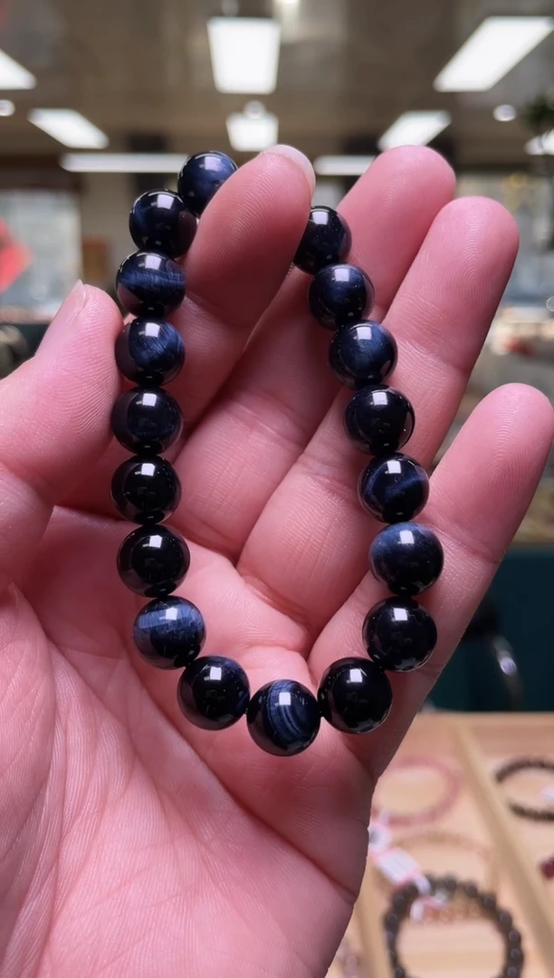 未镶嵌手链木变石（虎睛石）10±/x-400【