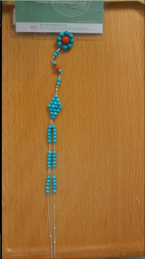 未镶嵌绿松石项链发货一件