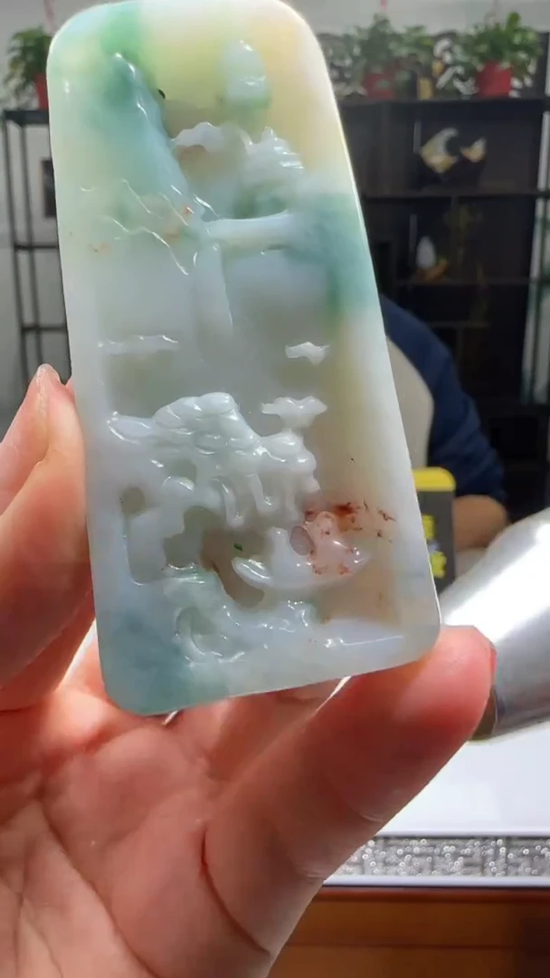 【闪购商品】翡翠颈饰未镶嵌天然翡翠A货吊坠