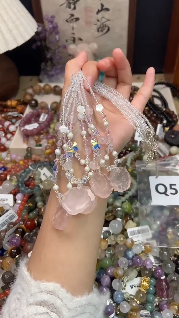 颈饰银S925镶嵌水晶501