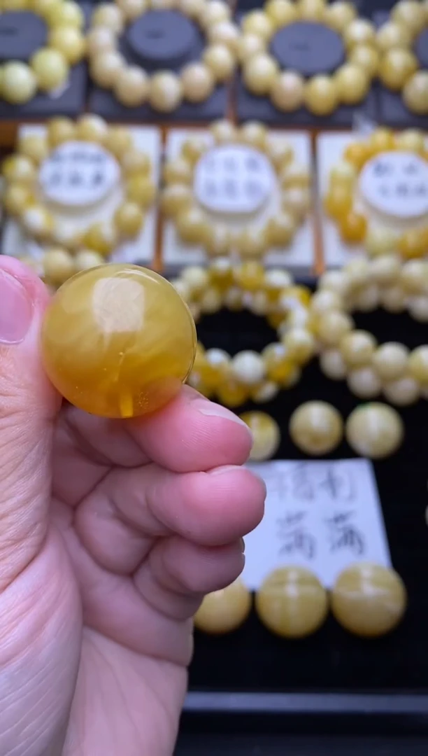 裸石琥珀未镶嵌大小姐珠宝严选103