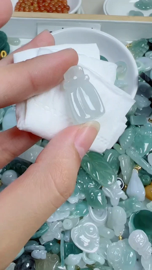 散珠翡翠19号链接，A货翡翠
