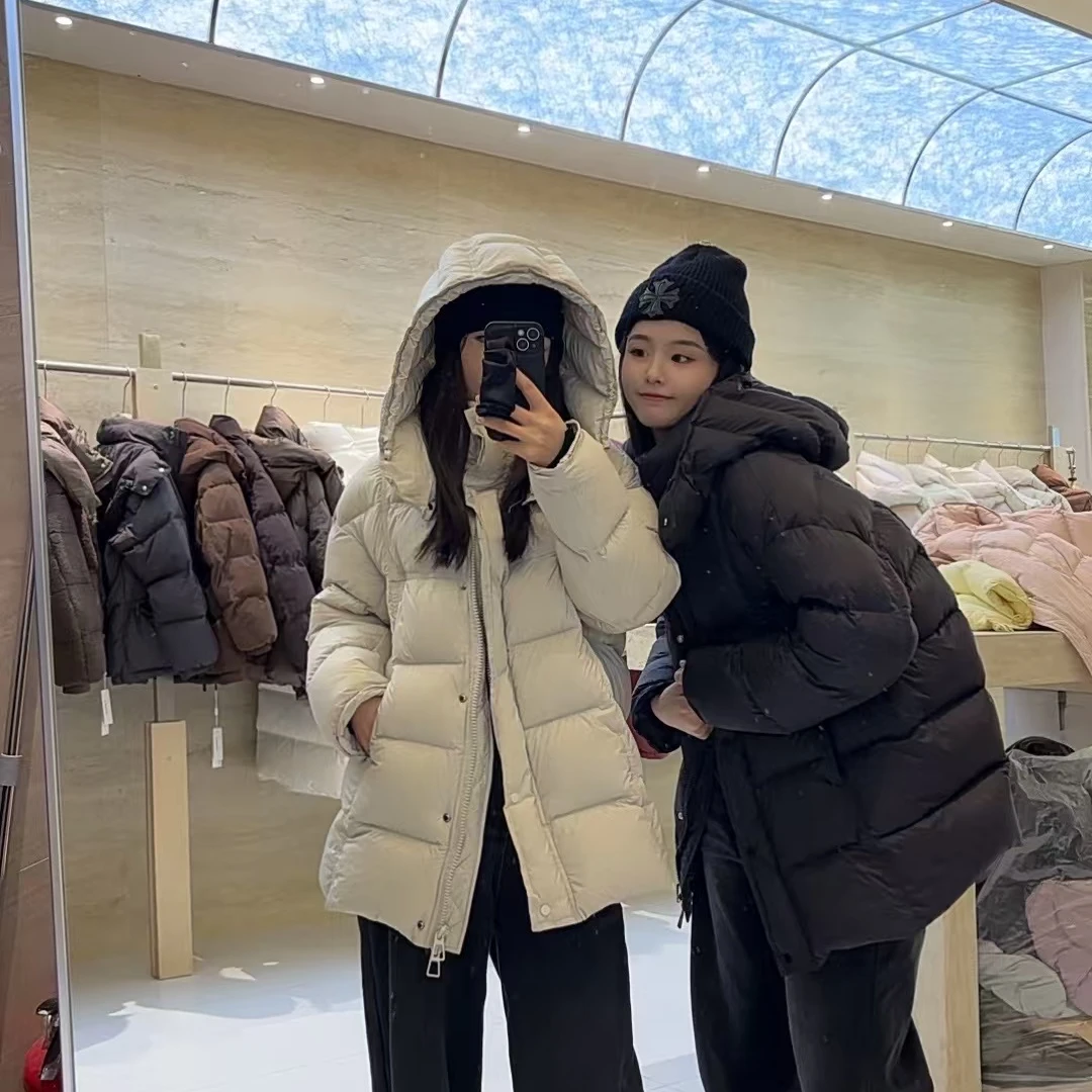 【杜杜专属】羽绒服冬季百搭保暖冬加厚设计款女装羽绒服932