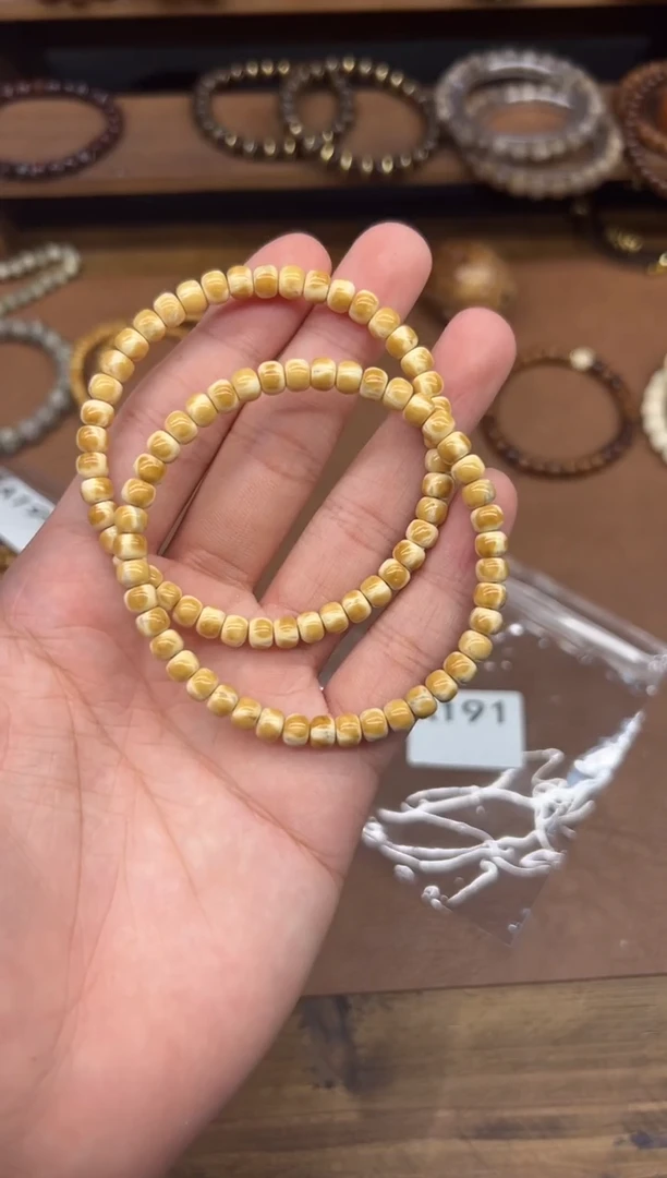 手串紫金鼠白花熊猫实心56
