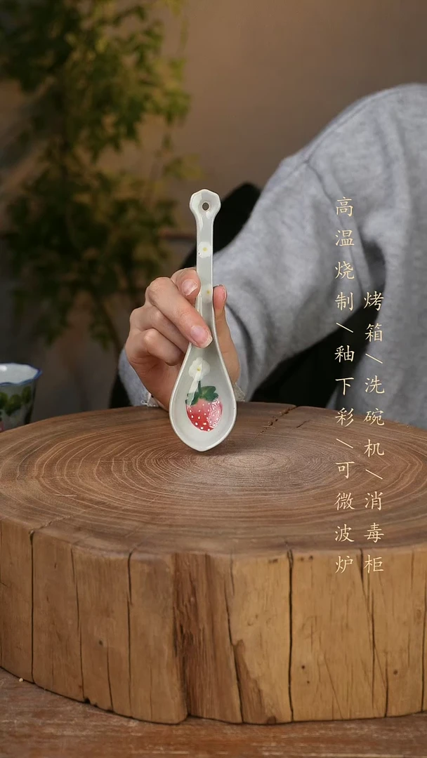 碗瓷景德镇手工手绘高温瓷釉下彩