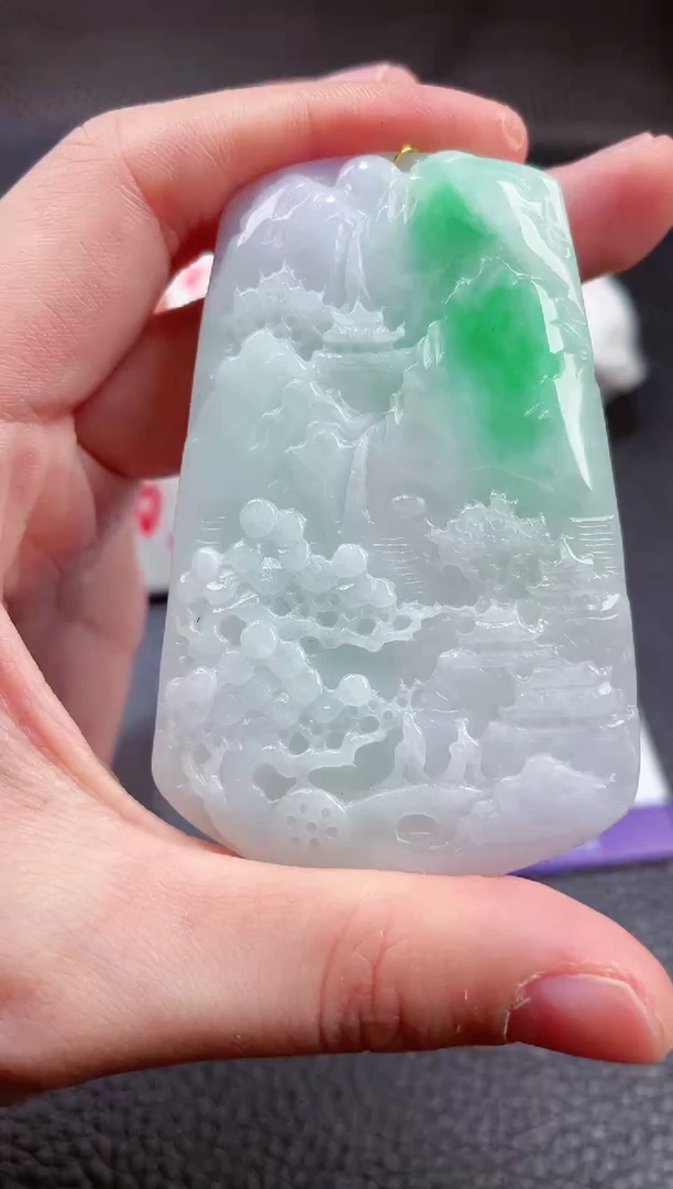 【闪购商品】翡翠未镶嵌颈饰00002914