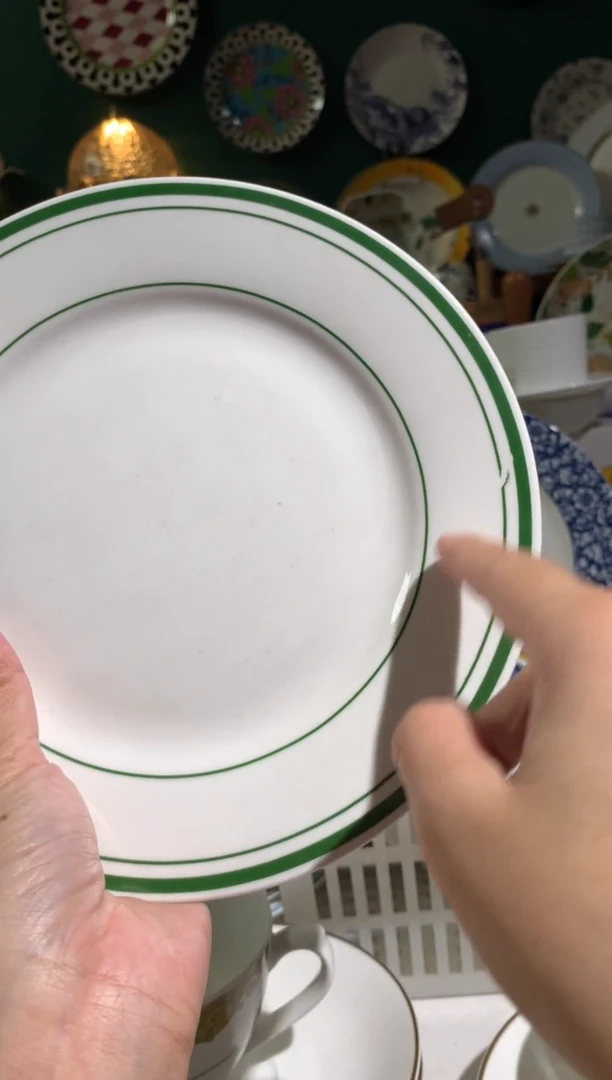 瓷陶瓷尾单CC066微瑕1个8寸