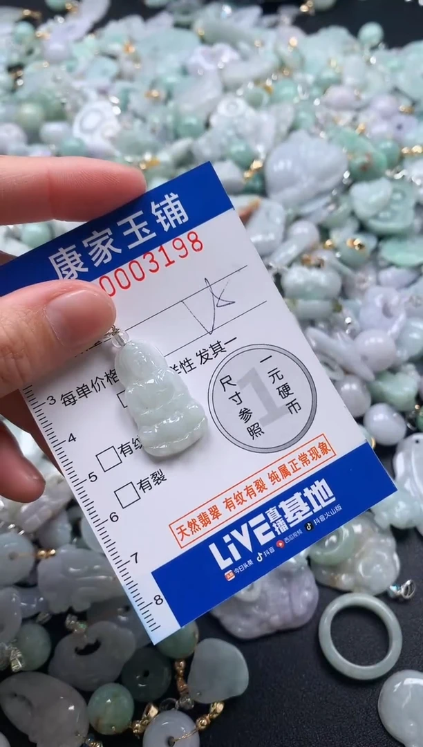 颈饰未镶嵌翡翠3198