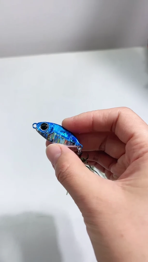 15克飘落 铁板 路亚饵 颜色混搭 10个