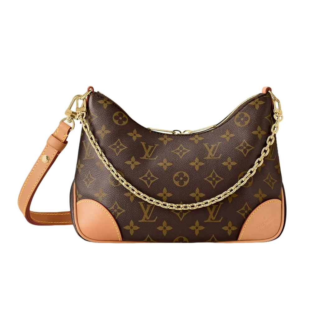 未使用 LouisVuitton/路易威登 LV路易威登黄牛角单肩斜挎包