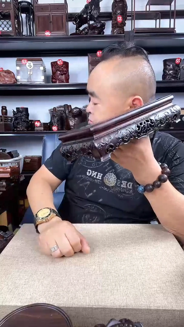 木308瑕疵老李红木工艺品