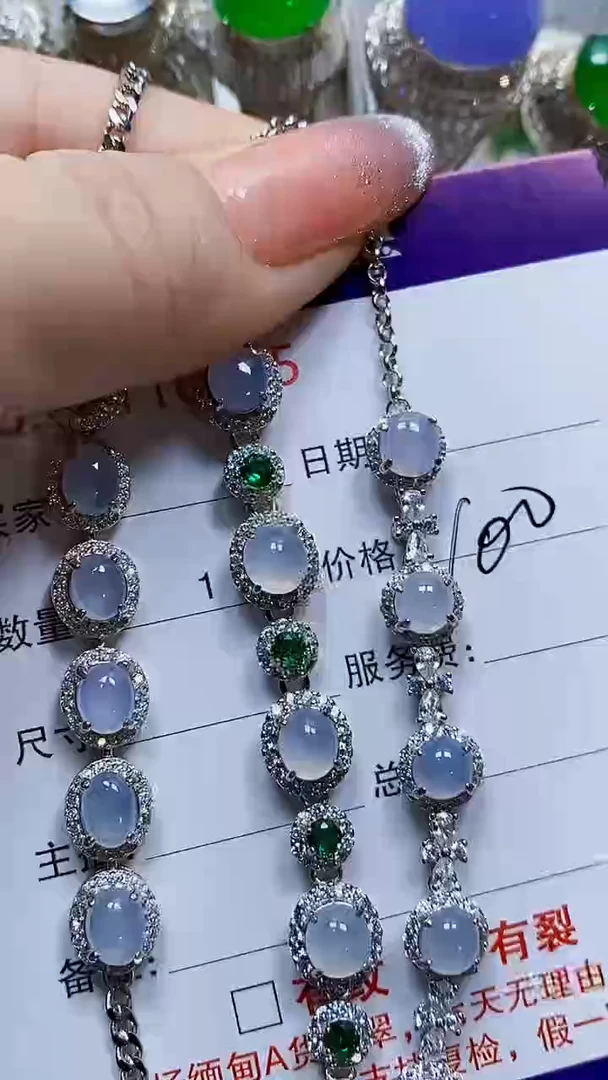 银S925镶嵌戒指翡翠大**拙0775