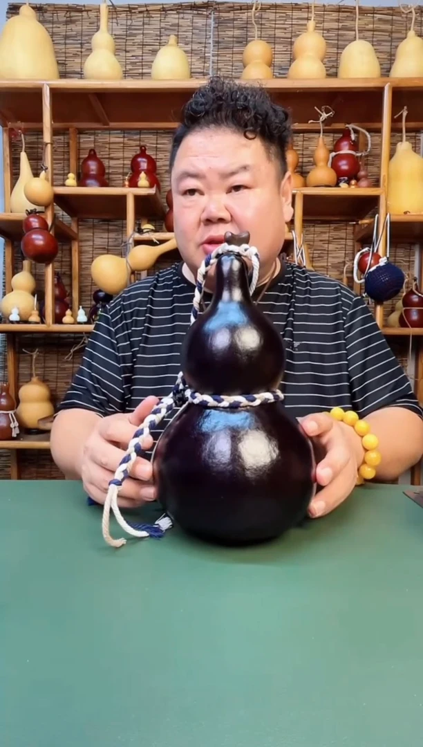 689号大漆酒葫芦一物一拍