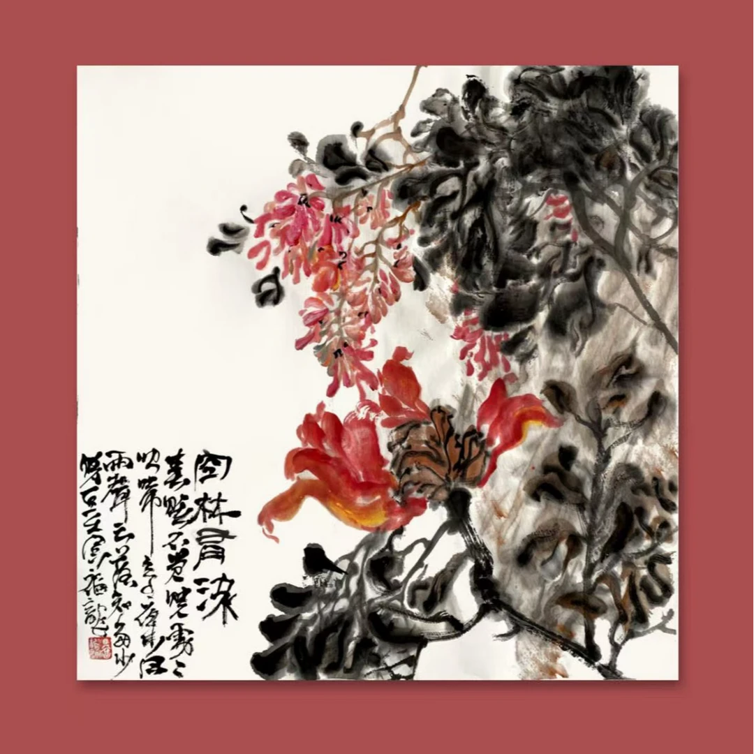 祖福龙老师花鸟画作品