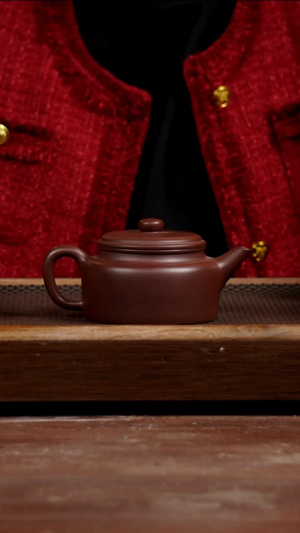 茶壶紫砂四号井紫泥德钟240CC