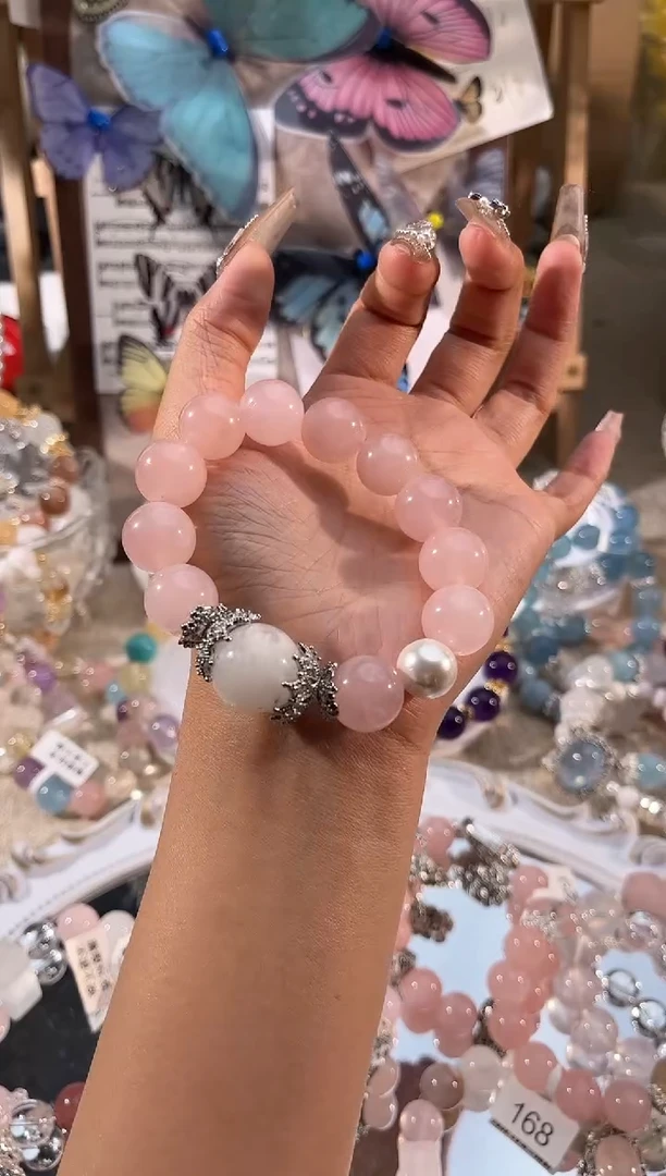 【闪购商品】水晶手链未镶嵌多样性发货颜色微差发其一