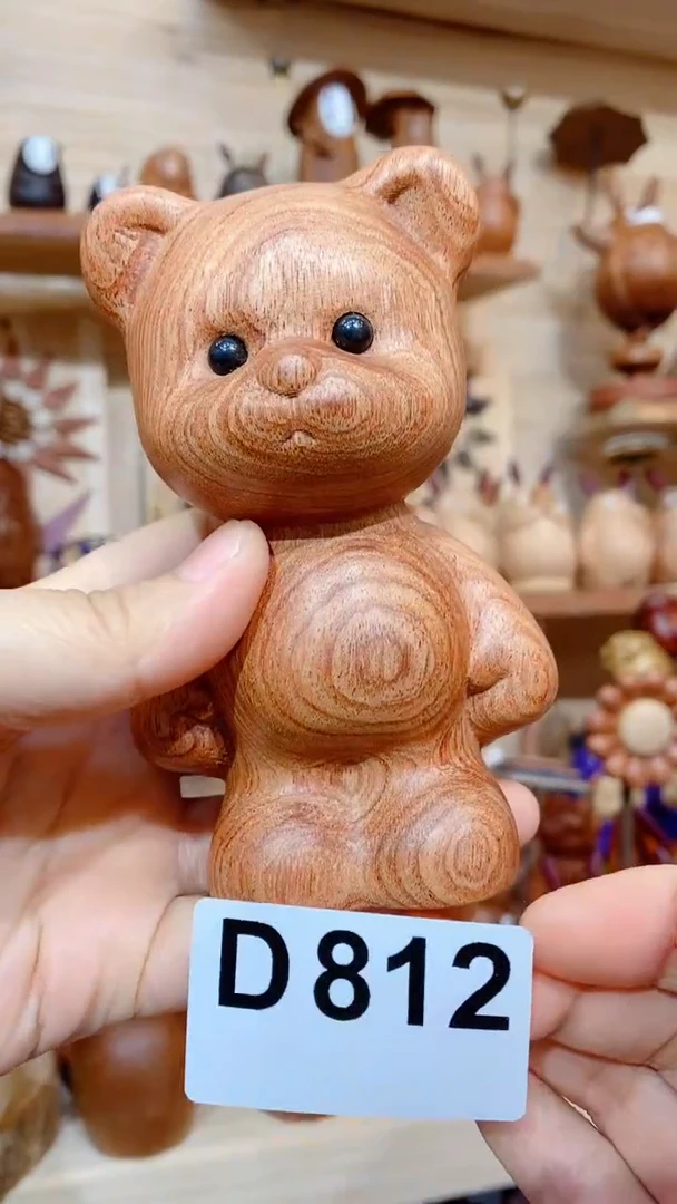 木木感觉可爱摆件