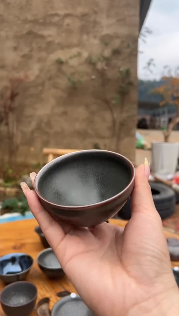 【闪购商品】茶盏李健老师柴烧作品