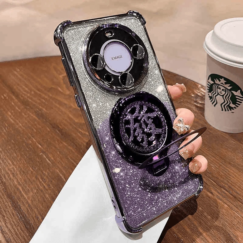 高级感支架适用华为mate60/70pro新款手机壳mate50全包四角防摔