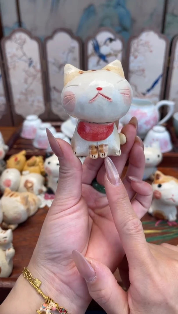 瓷片六六工艺品高端进口瓷器