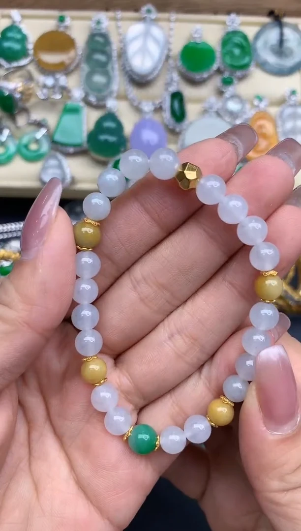 未镶嵌手链翡翠258-中国好珍宝