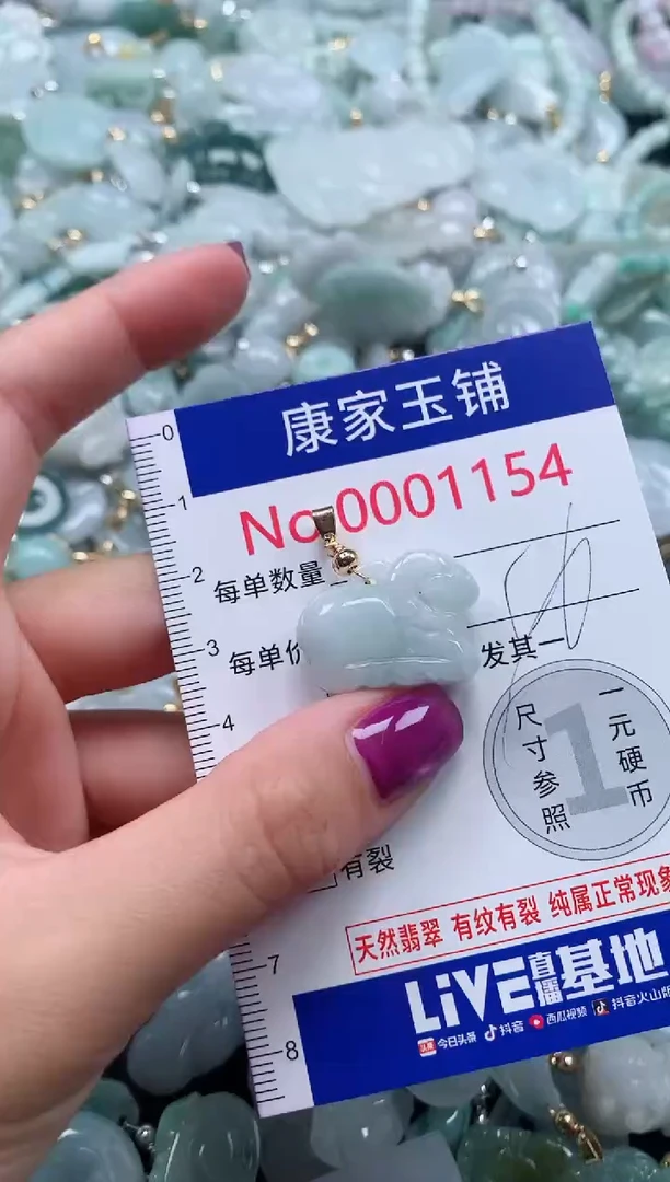颈饰未镶嵌翡翠1154