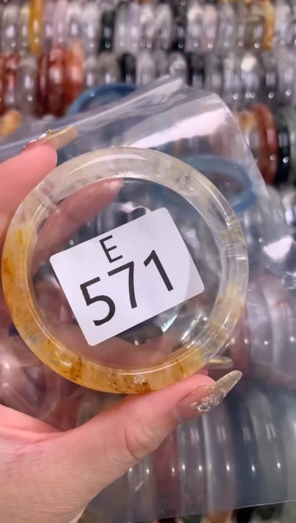 【闪购商品】水晶水晶手镯未镶嵌571-57