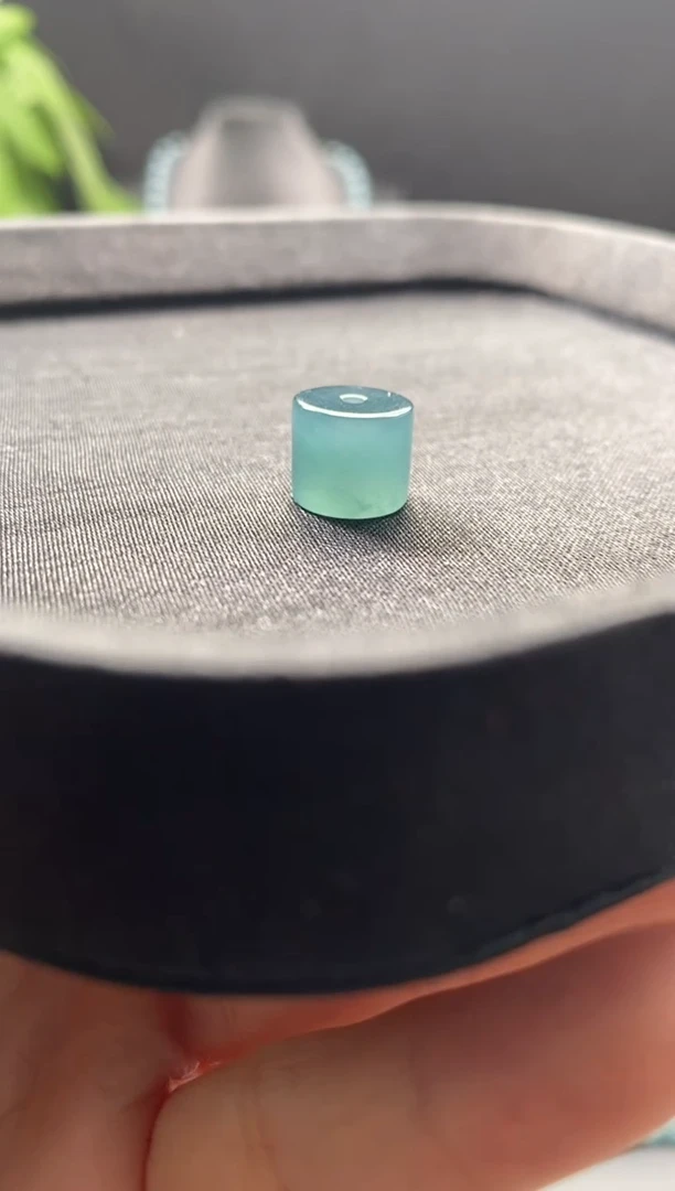 未镶嵌手链翡翠散珠卡10MM桶珠