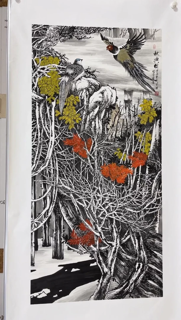 国画商老师国画作品23
