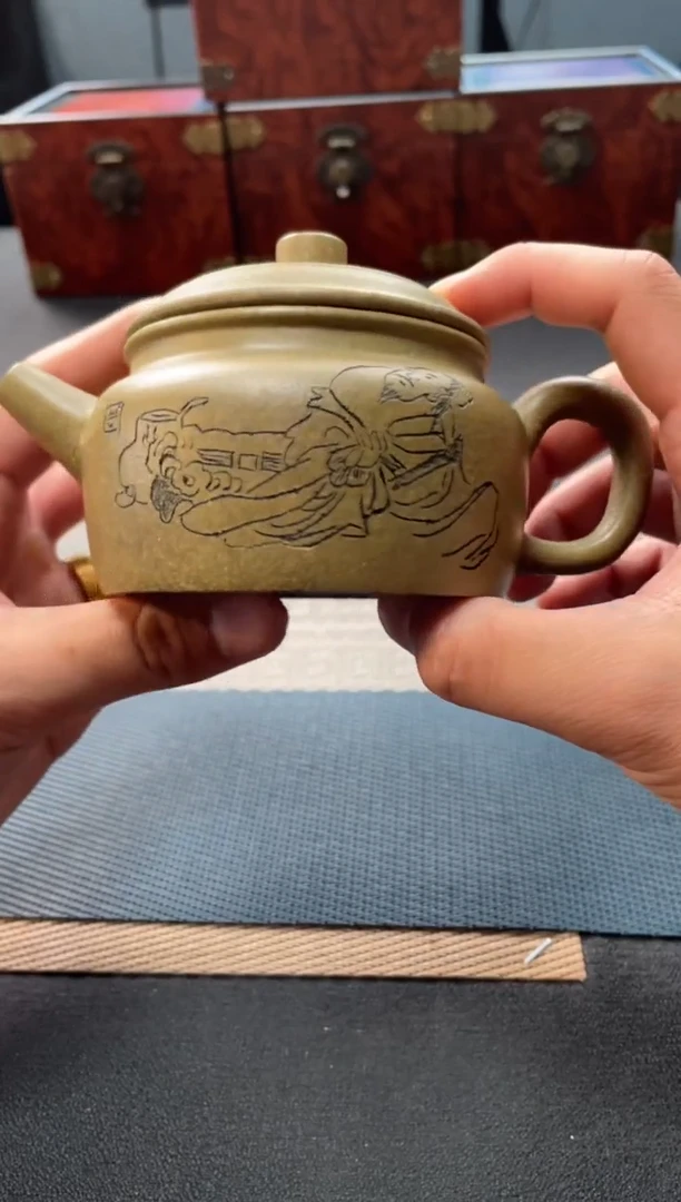 紫砂茶宠79手工紫砂壶