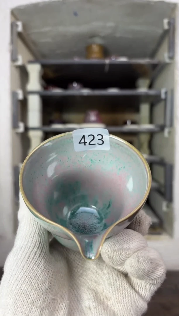 【闪购商品】摆件钧瓷窑变精品茶器