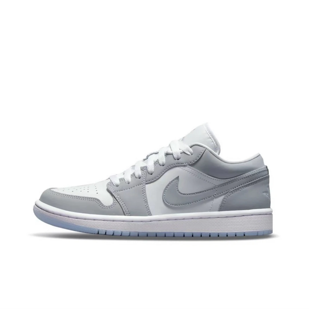 NIKE/耐克【勒泰KL专享】AJ1灰白小迪奥低帮休闲板鞋 DC0774105