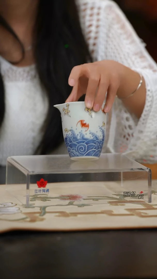 1个正价公道杯-福如东海