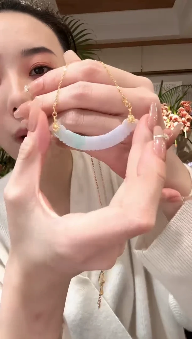 【闪购商品】翡翠颈饰未镶嵌国风