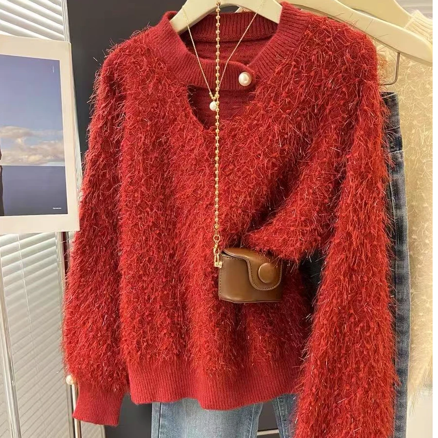 201-400微卡儿2025秋冬针织气质温柔百搭上衣02