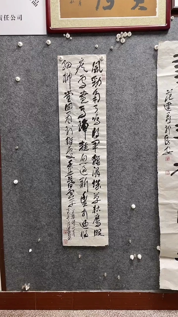 书法范建刚老师作品138*34