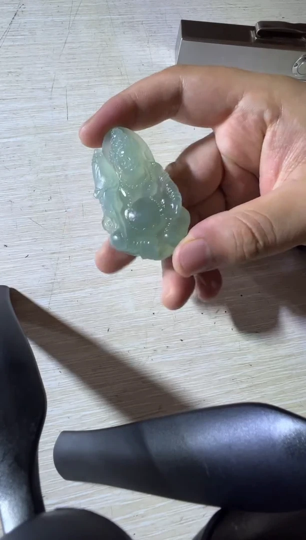 未镶嵌定制翡翠黄财神