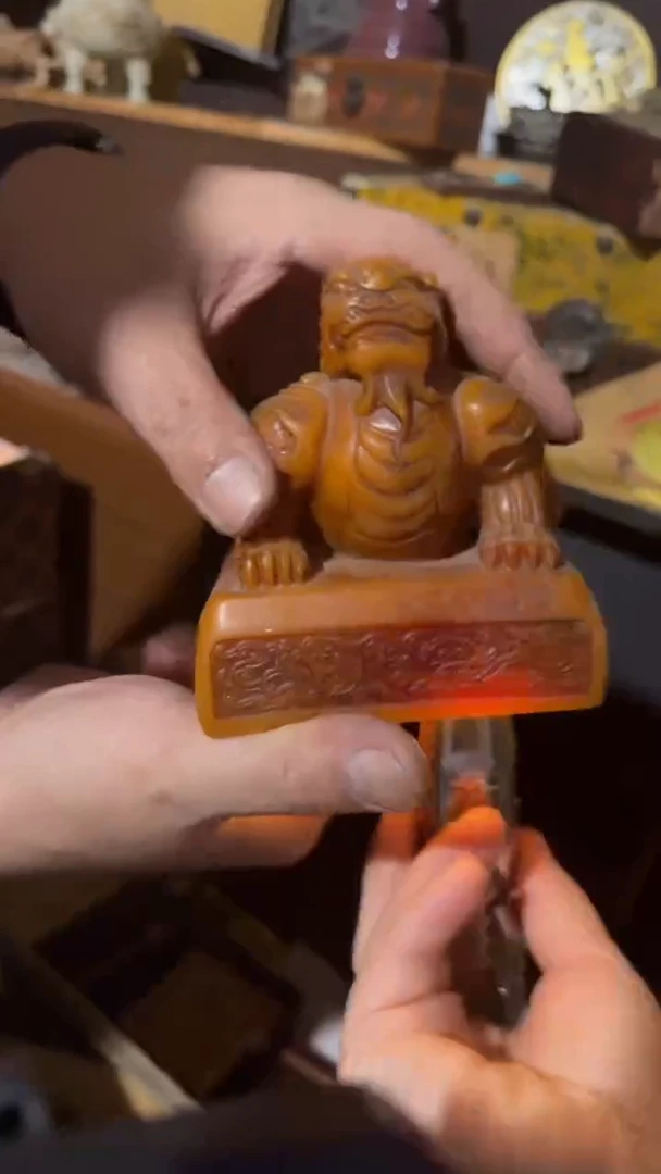 木闪电购链接精品摆件站印