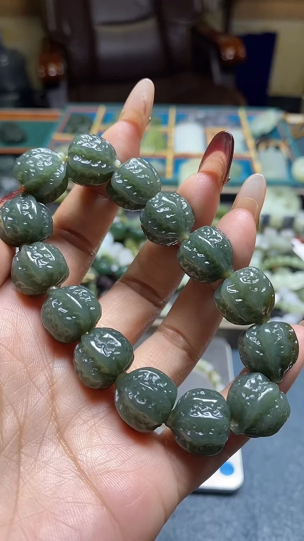 颈饰未镶嵌和田玉多样性拍一发一