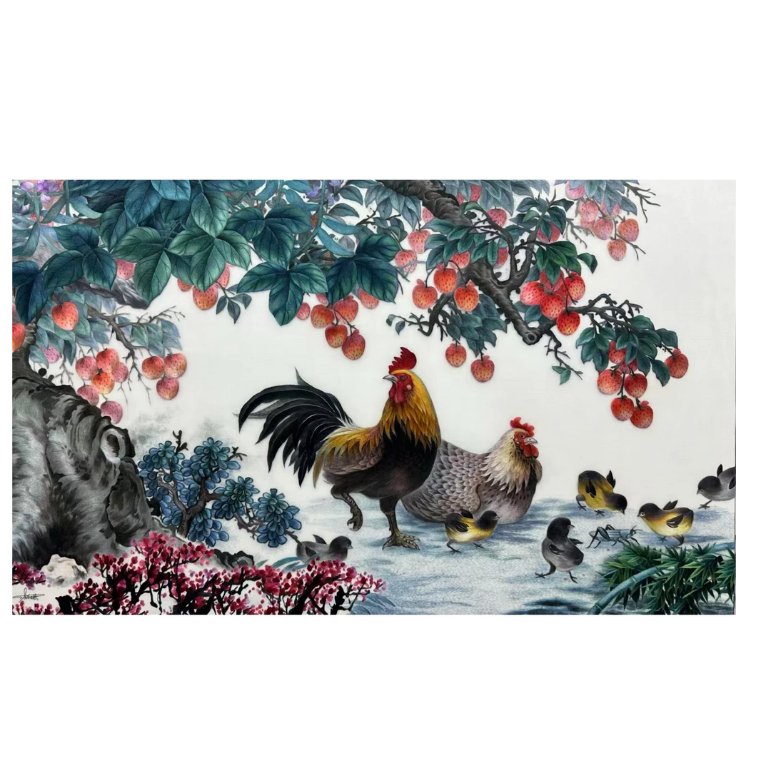 《大富大贵》精品苏绣作品